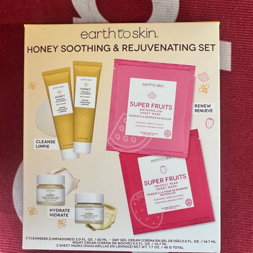 Honey Soothing & Rejuvenating Skincare Set